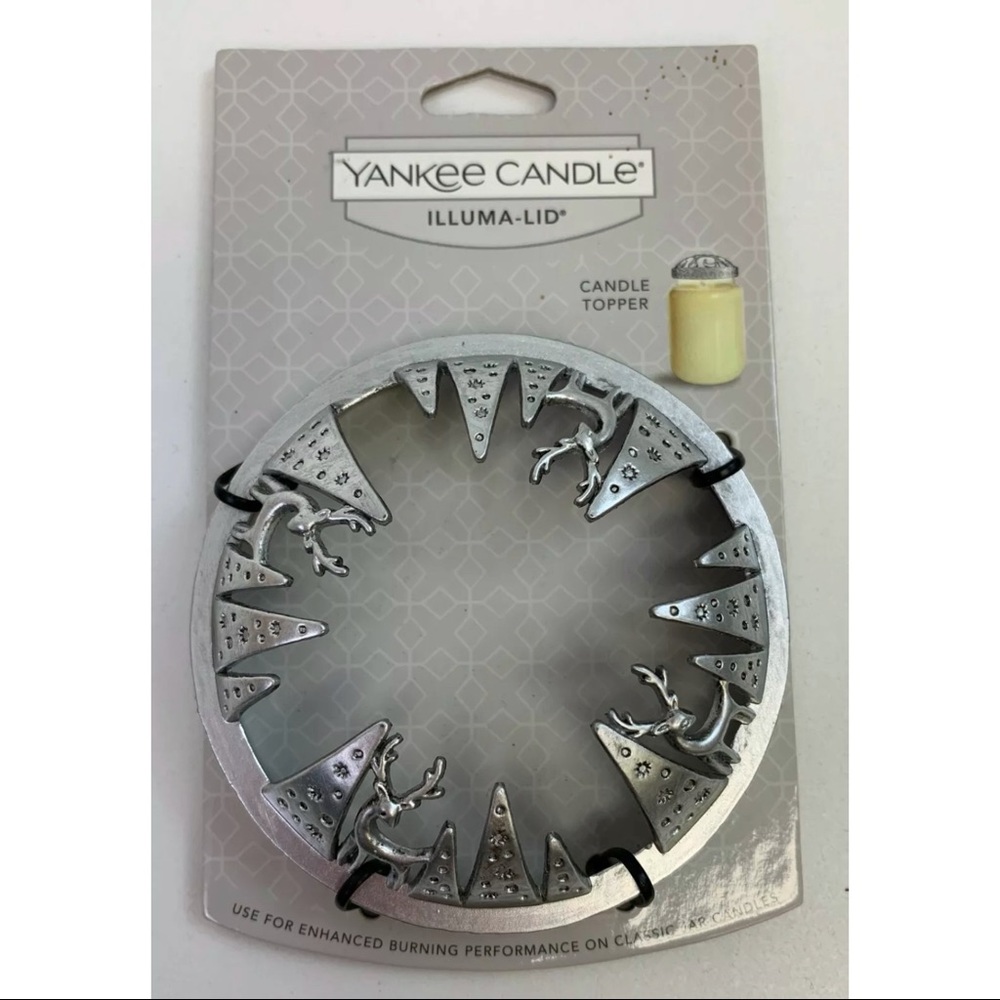 YANKEE CANDLE SHIMMERING FOREST DEER ILLUMA-LID